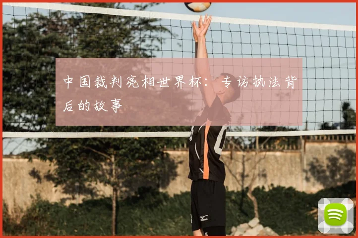中国裁判亮相世界杯：专访执法背后的故事